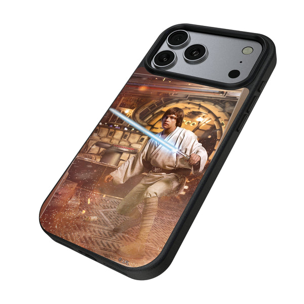 Star Wars Luke Skywalker Portrait iPhone MagSafe Compatible Phone Case for Apple iPhone Iso.Jpg