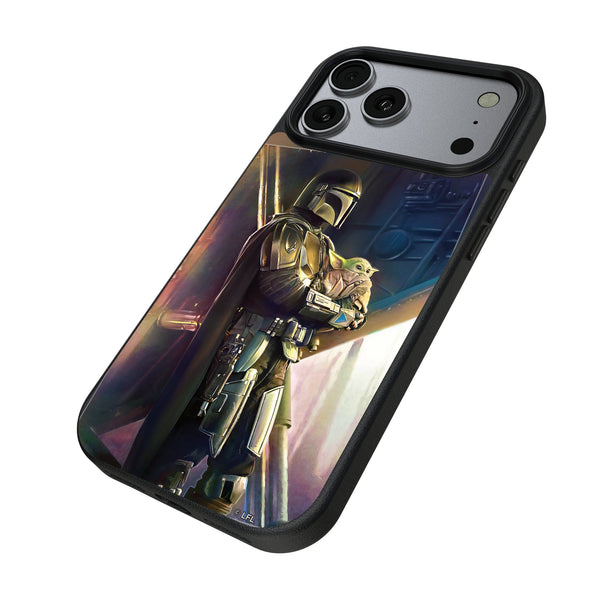 Star Wars: The Mandalorian Din Djarin Portrait iPhone MagSafe Compatible Phone Case for Apple iPhone Iso.Jpg