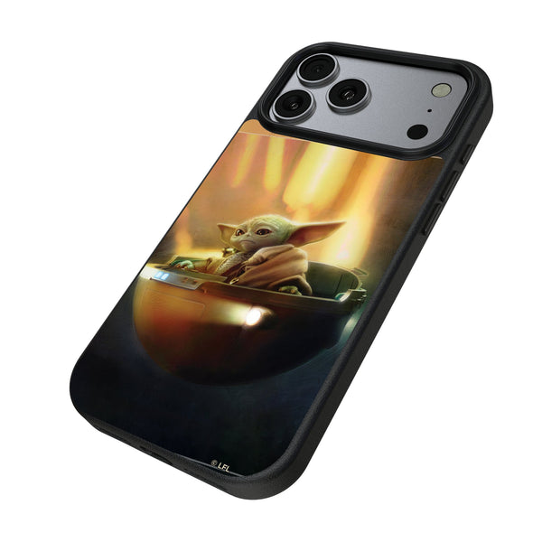 Star Wars: The Mandalorian Grogu Portrait iPhone MagSafe Compatible Phone Case for Apple iPhone Iso.Jpg