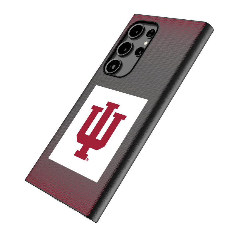 Indiana University Hoosiers Linen Galaxy MagSafe Compatible Phone Case Iso.Jpg