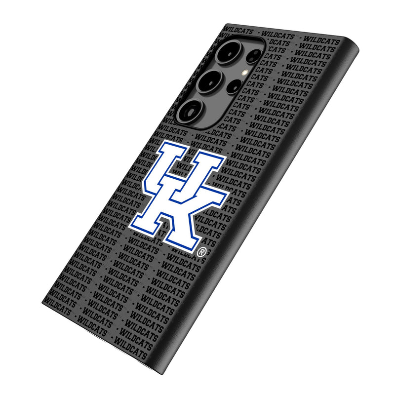 University of Kentucky Wildcats Text Backdrop Galaxy MagSafe Compatible Phone Case Iso.Jpg