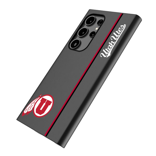 University of Utah Utes Sidebar Galaxy MagSafe Compatible Phone Case Iso.Jpg