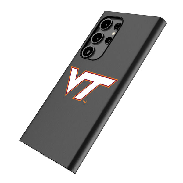 Virginia Tech Hokies Text Backdrop Galaxy MagSafe Compatible Phone Case Iso.Jpg