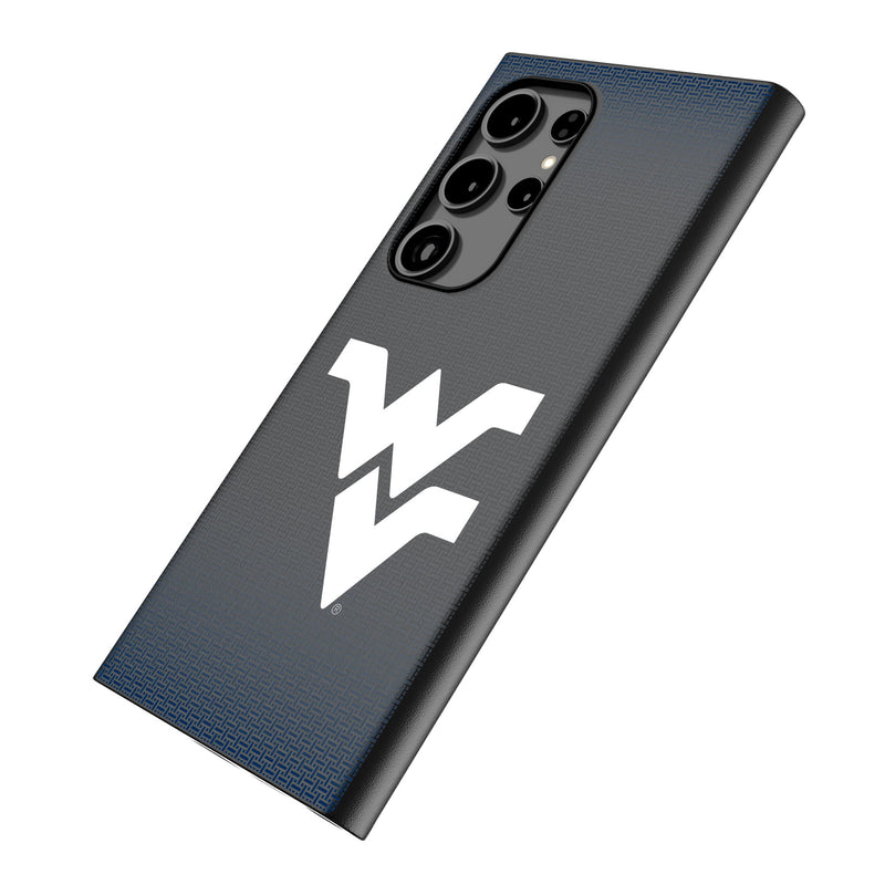 West Virginia University Mountaineers Linen Galaxy MagSafe Compatible Phone Case Iso.Jpg