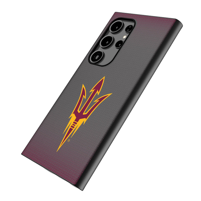 Arizona State University Sun Devils Linen Galaxy MagSafe Compatible Phone Case Iso.Jpg