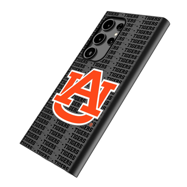 University of Auburn Tigers Text Backdrop Galaxy MagSafe Compatible Phone Case Iso.Jpg