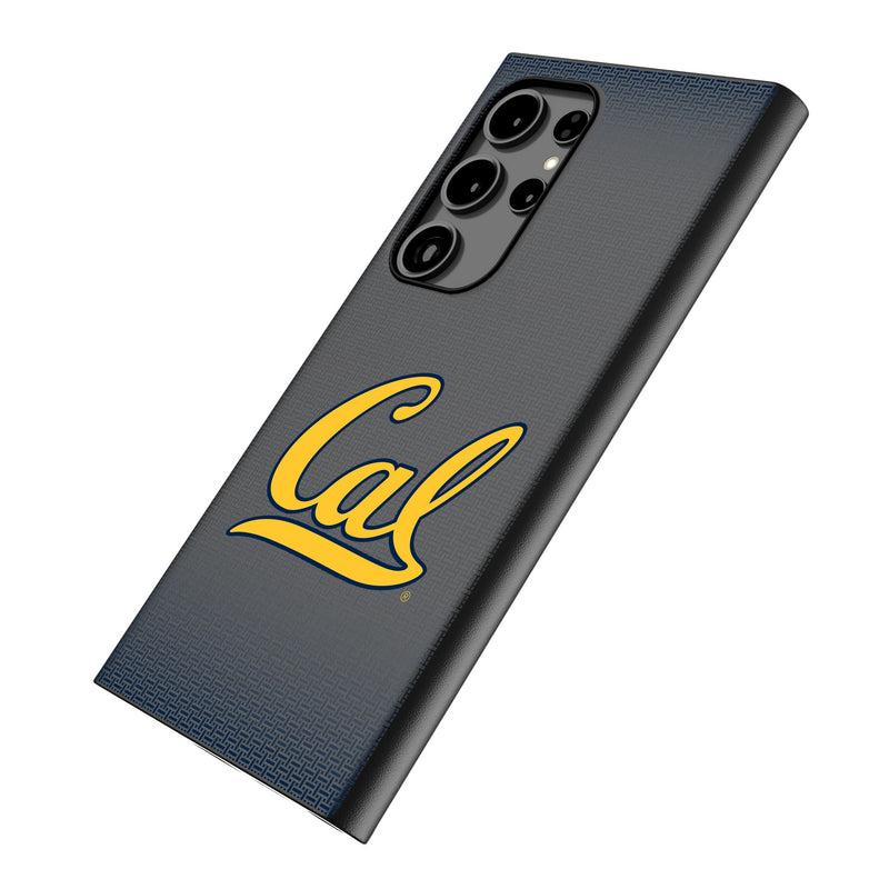 University of California Berkeley Golden Bears Linen Galaxy MagSafe Compatible Phone Case Iso.Jpg