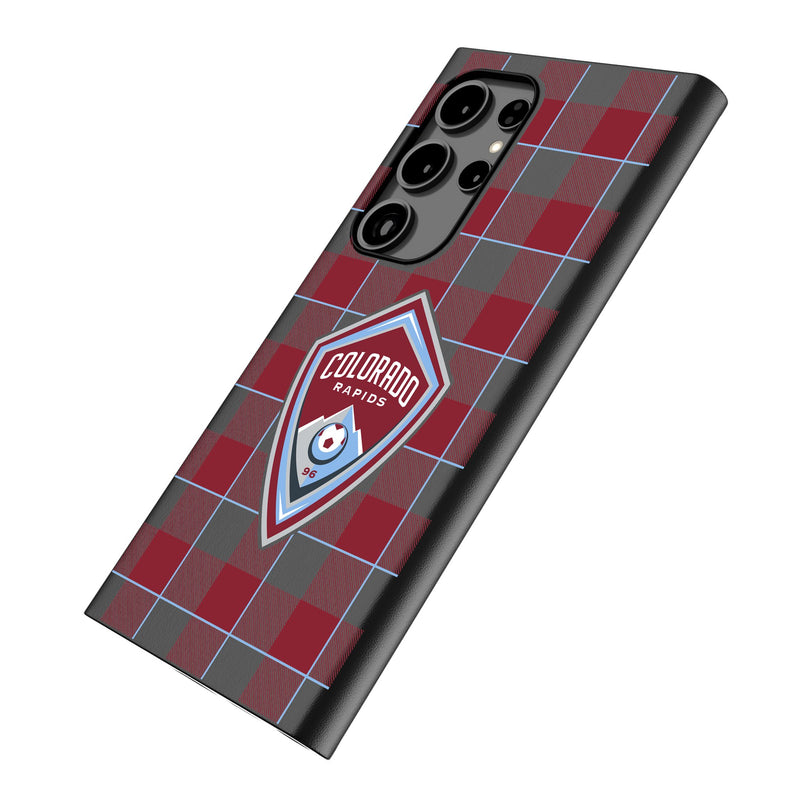 Colorado Rapids  Plaid Galaxy MagSafe Compatible Phone Case Iso.Jpg