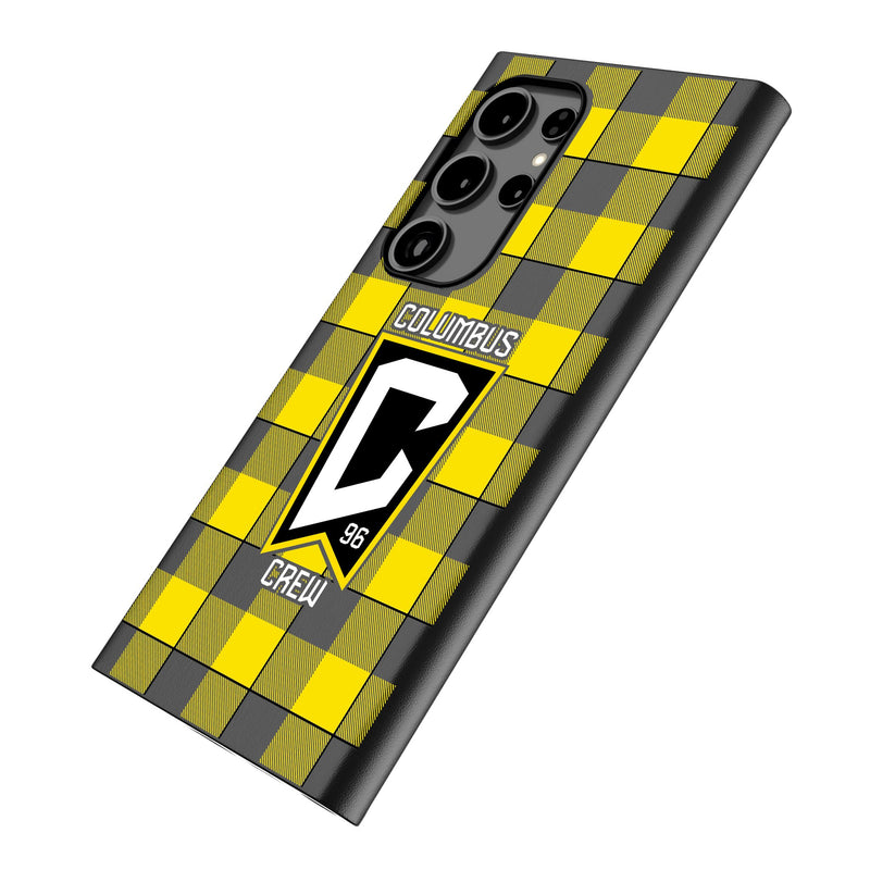 Columbus Crew  Plaid Galaxy MagSafe Compatible Phone Case Iso.Jpg