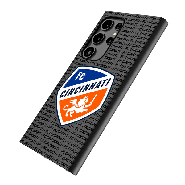 FC Cincinnati  Text Backdrop Galaxy MagSafe Compatible Phone Case Iso.Jpg