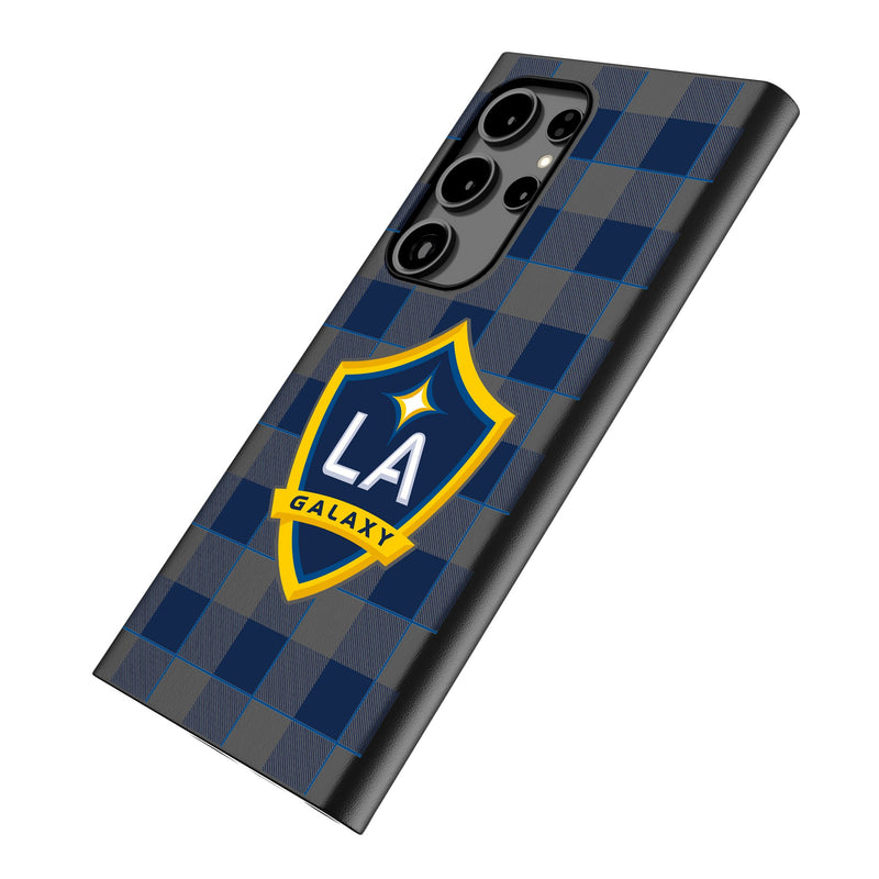 LA Galaxy  Plaid Galaxy MagSafe Compatible Phone Case Iso.Jpg