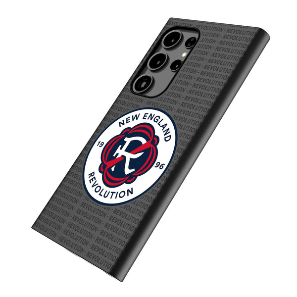 New England Revolution  Text Backdrop Galaxy MagSafe Compatible Phone Case Iso.Jpg