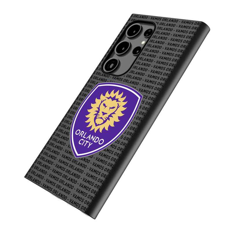 Orlando City Soccer Club  Text Backdrop Galaxy MagSafe Compatible Phone Case Iso.Jpg