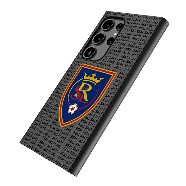 Real Salt Lake   Text Backdrop Galaxy MagSafe Compatible Phone Case Iso.Jpg