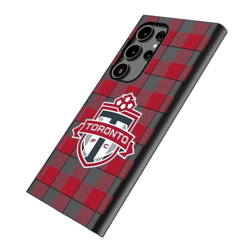 Toronto FC   Plaid Galaxy MagSafe Compatible Phone Case Iso.Jpg