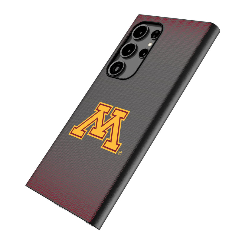 University of Minnesota Golden Gophers Linen Galaxy MagSafe Compatible Phone Case Iso.Jpg