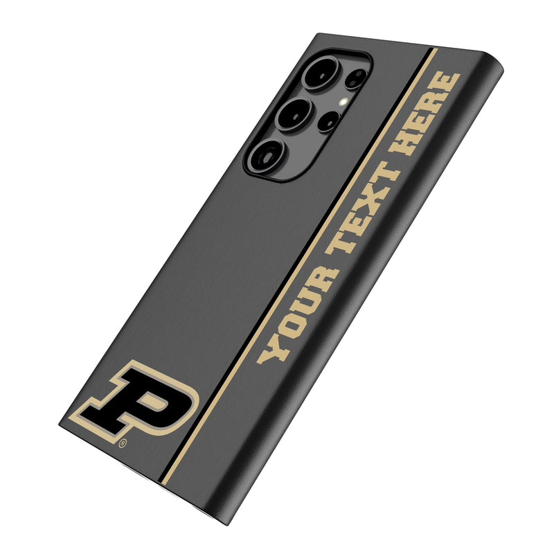 Purdue University Boilermakers Personalized Sidebard Galaxy MagSafe Compatible Phone Case for Samsung Galaxy Iso.Jpg