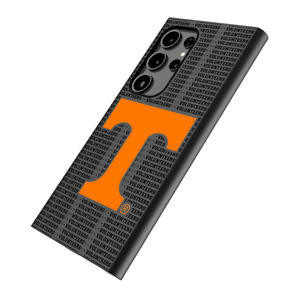 University of Tennessee Volunteers Text Backdrop Galaxy MagSafe Compatible Phone Case Iso.Jpg