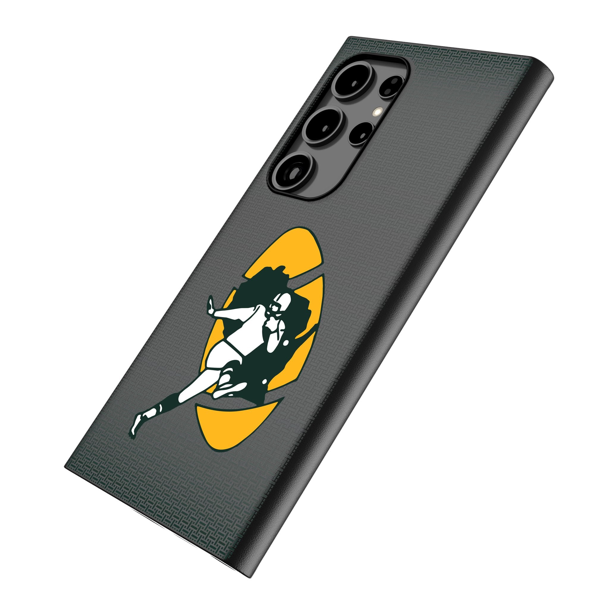 Green Bay Packers Historic Collection Linen Galaxy MagSafe Compatible Phone Case for Samsung Galaxy Iso.Jpg
