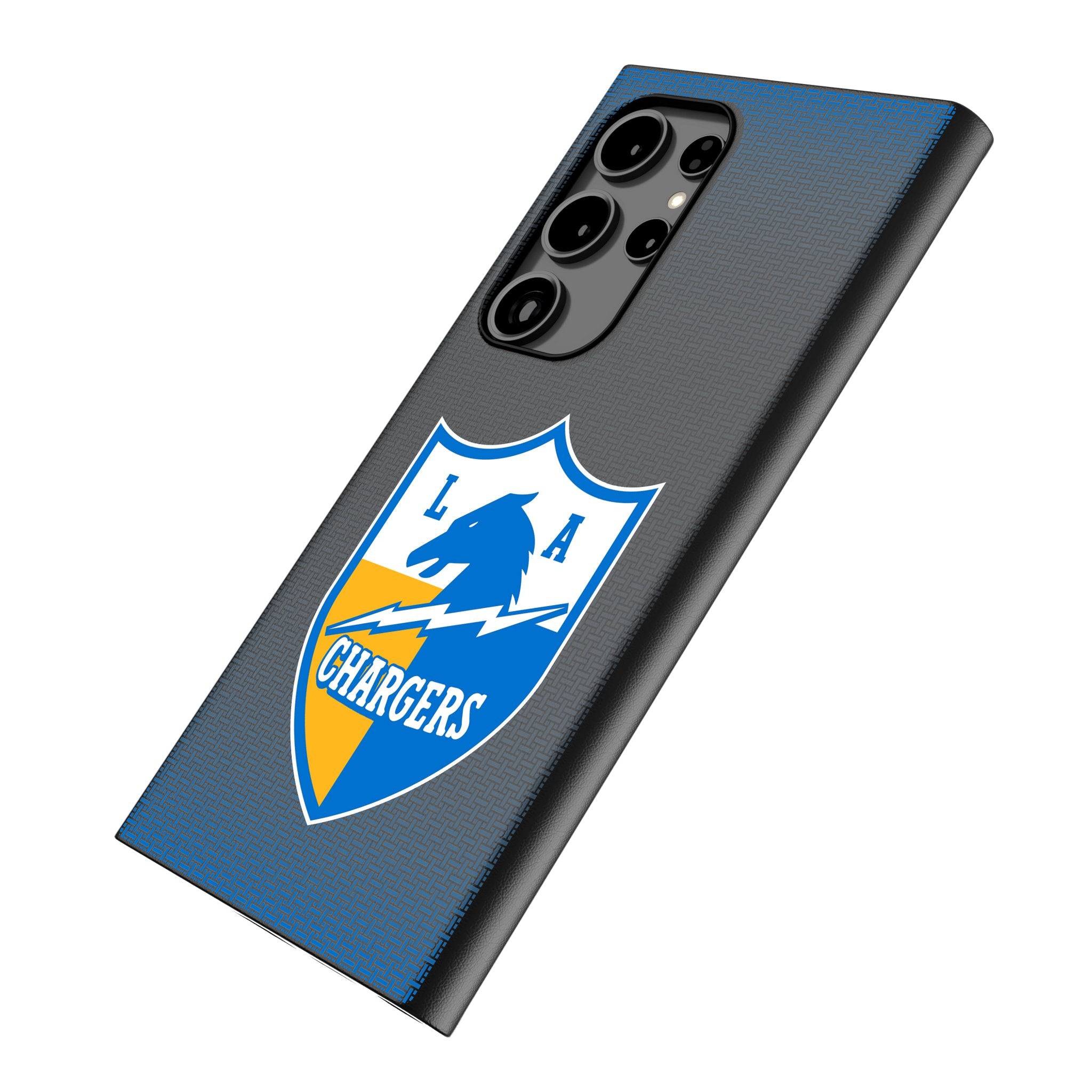 Los Angeles Chargers Historic Collection Linen Galaxy MagSafe Compatible Phone Case for Samsung Galaxy Iso.Jpg