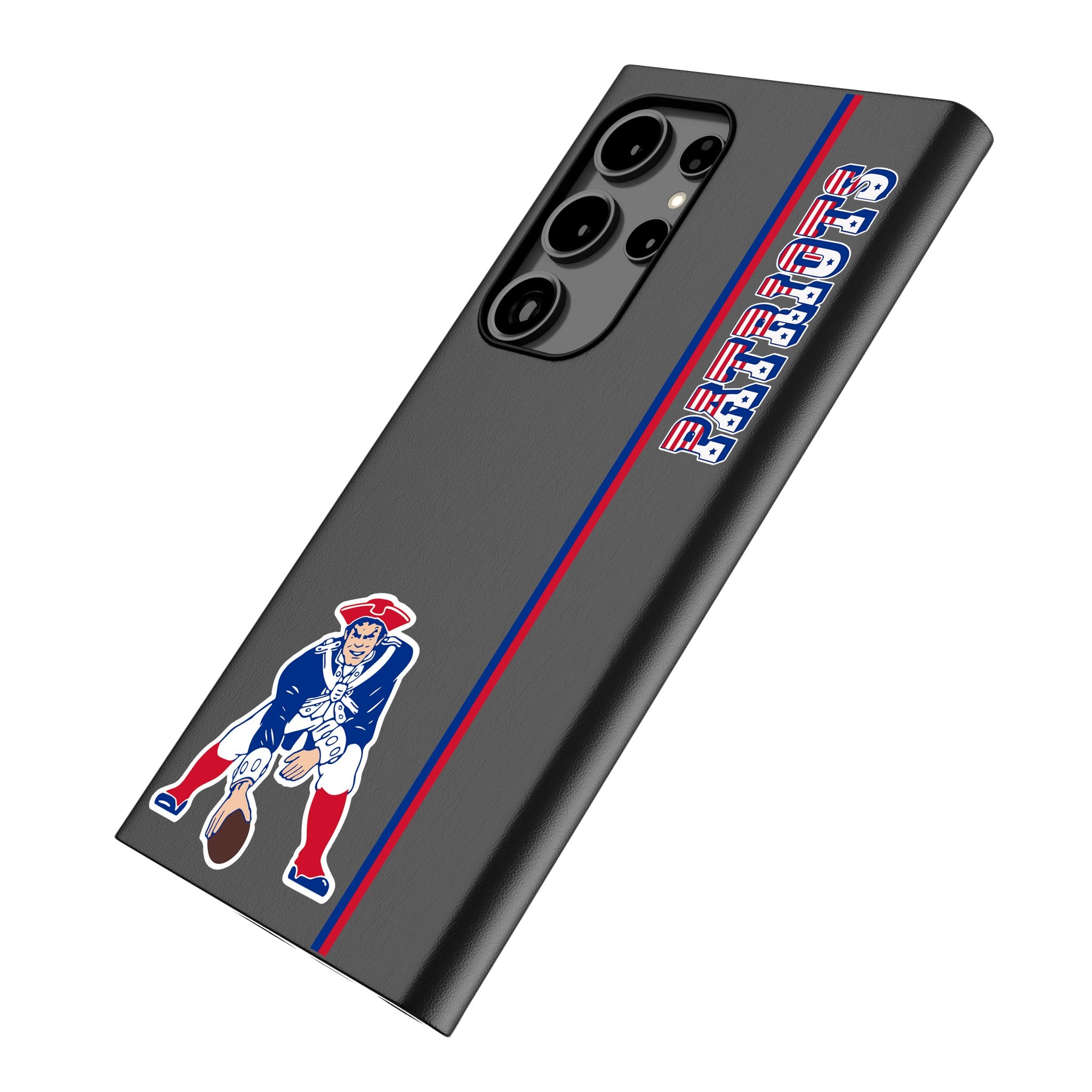 New England Patriots Historic Collection Sidebar Galaxy MagSafe Compatible Phone Case for Samsung Galaxy Iso.Jpg