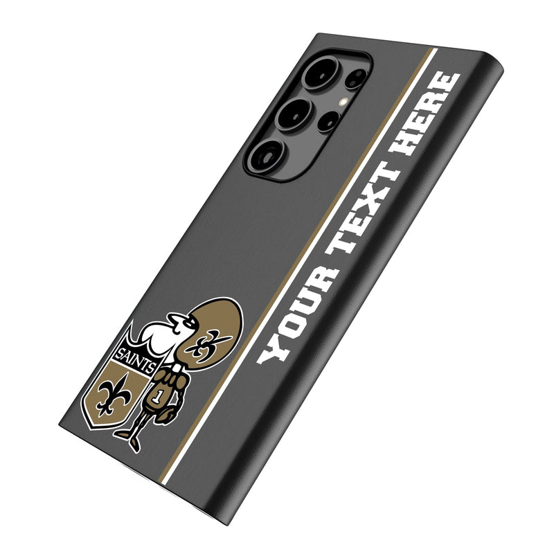 New Orleans Saints Historic Collection Personalized Sidebard Galaxy MagSafe Compatible Phone Case for Samsung Galaxy Iso.Jpg