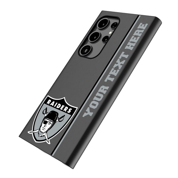 Oakland Raiders 1963 Historic Collection Personalized Sidebard Galaxy MagSafe Compatible Phone Case for Samsung Galaxy Iso.Jpg