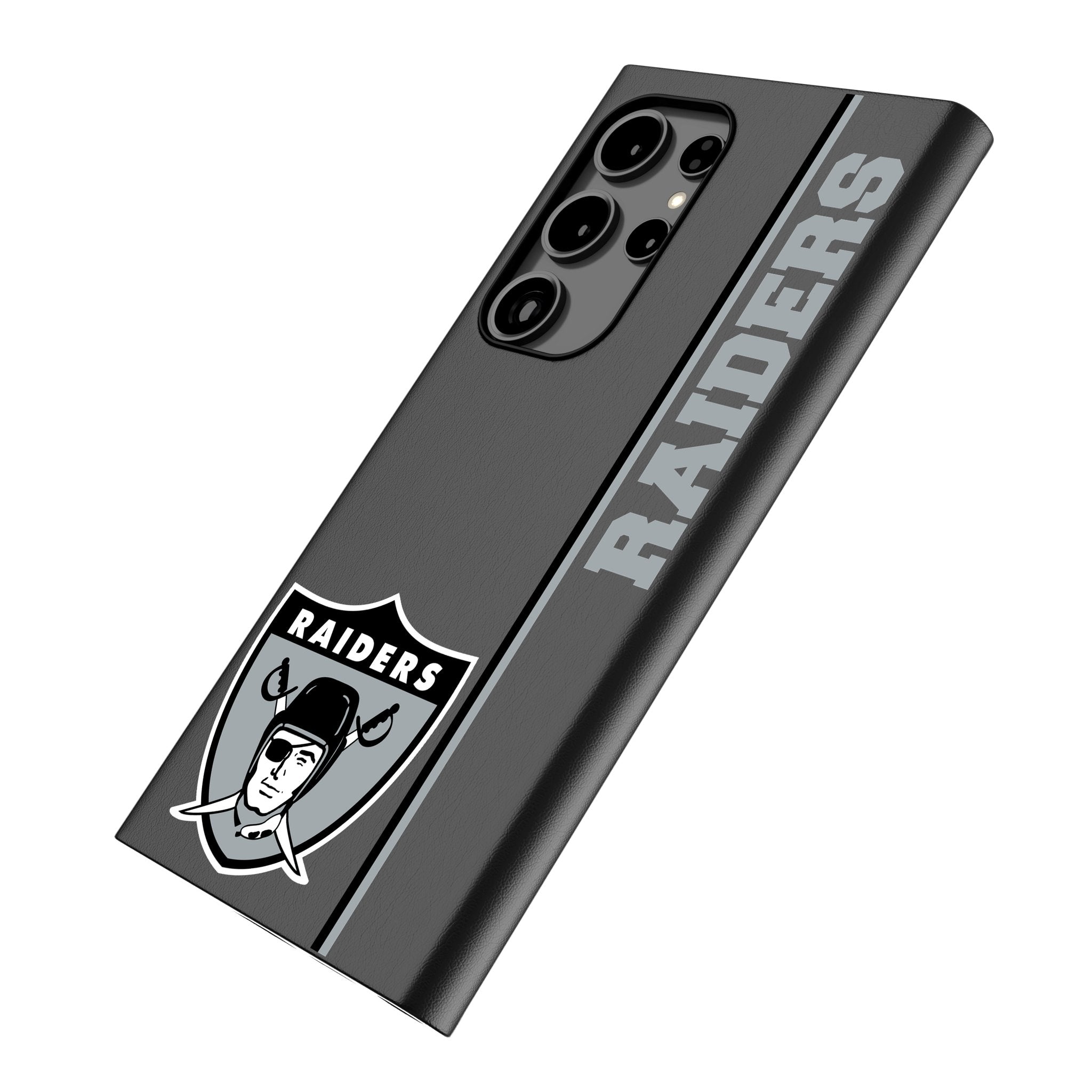 Oakland Raiders 1963 Historic Collection Sidebar Galaxy MagSafe Compatible Phone Case for Samsung Galaxy Iso.Jpg