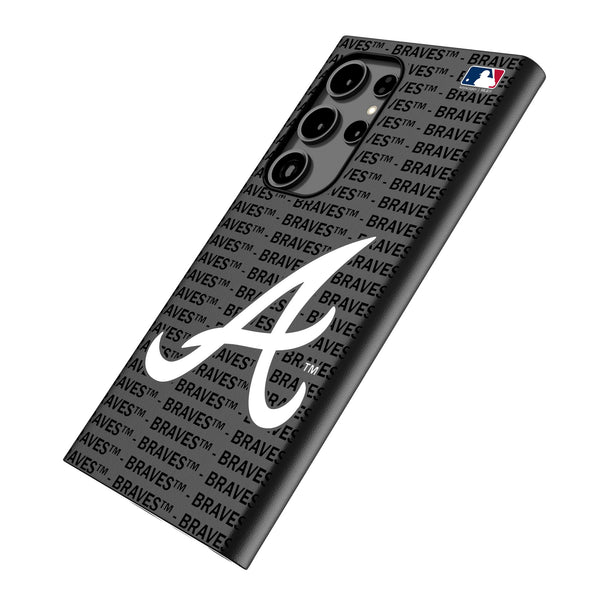 Atlanta Braves Text Backdrop Galaxy MagSafe Compatible Phone Case Iso.Jpg