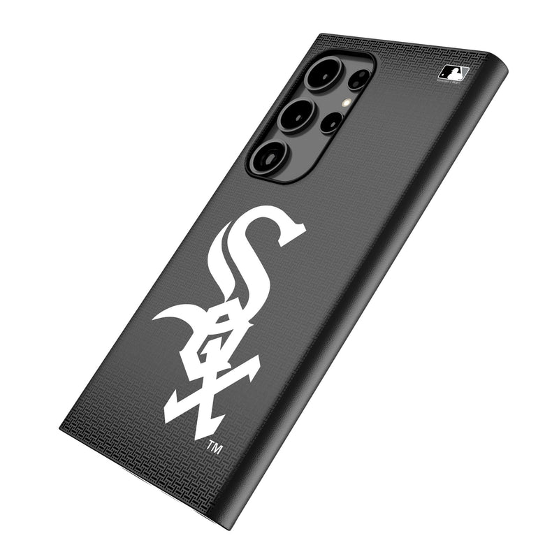 Chicago White Sox Linen Galaxy MagSafe Compatible Phone Case Iso.Jpg