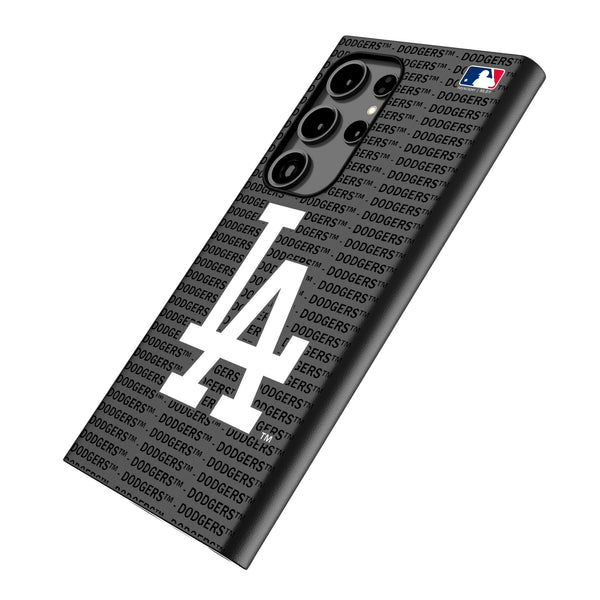 LA Dodgers Text Backdrop Galaxy MagSafe Compatible Phone Case for Samsung Galaxy Iso.Jpg