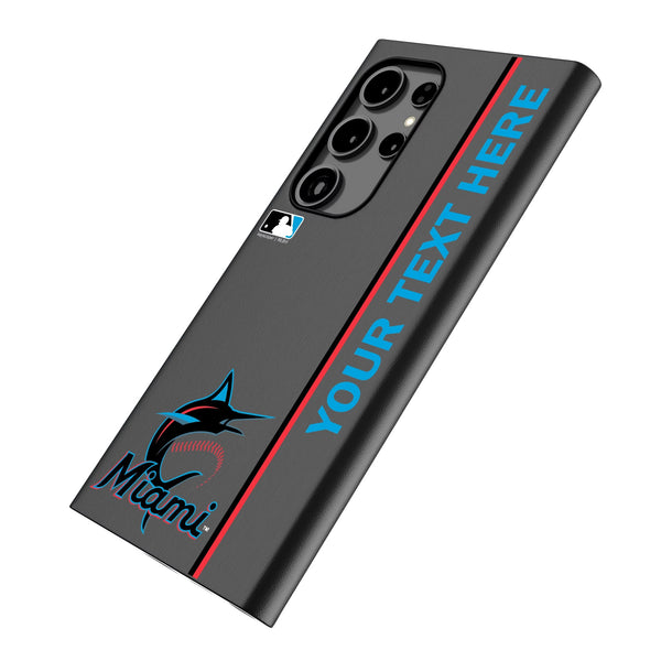 Miami Marlins Personalized Sidebard Galaxy MagSafe Compatible Phone Case for Samsung Galaxy Iso.Jpg