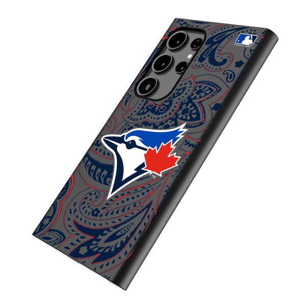 Toronto Blue Jays Paisley Galaxy MagSafe Compatible Phone Case Iso.Jpg