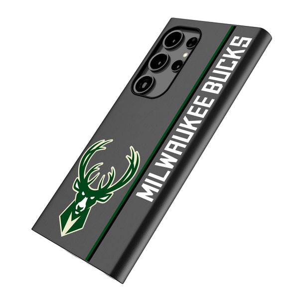 Milwaukee Bucks Sidebar Galaxy MagSafe Compatible Phone Case Iso.Jpg