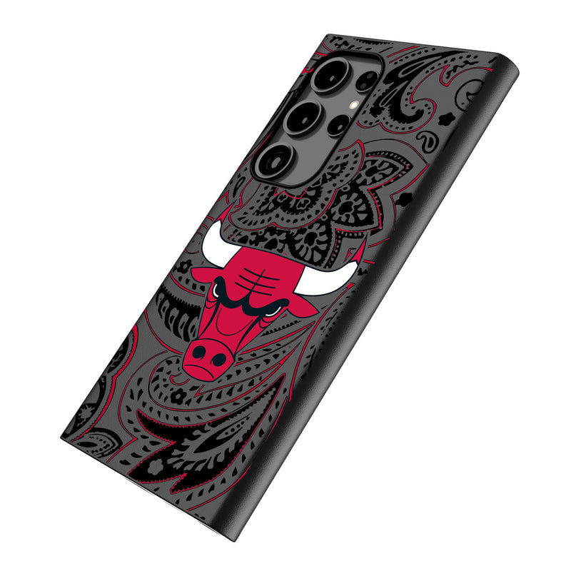 Chicago Bulls Paisley Galaxy MagSafe Compatible Phone Case Iso.Jpg