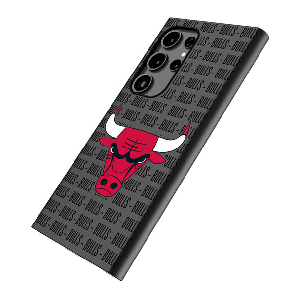 Chicago Bulls Text Backdrop Galaxy MagSafe Compatible Phone Case Iso.Jpg