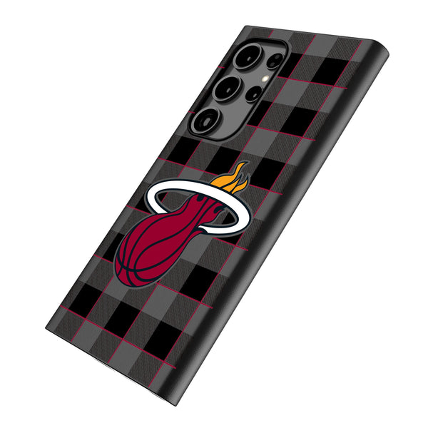 Miami Heat Plaid Galaxy MagSafe Compatible Phone Case Iso.Jpg