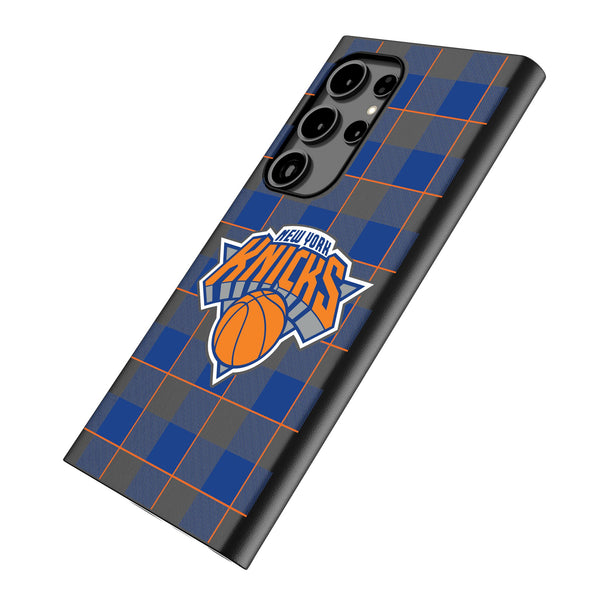 New York Knicks Plaid Galaxy MagSafe Compatible Phone Case Iso.Jpg