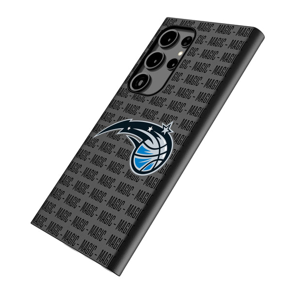 Orlando Magic Text Backdrop Galaxy MagSafe Compatible Phone Case Iso.Jpg