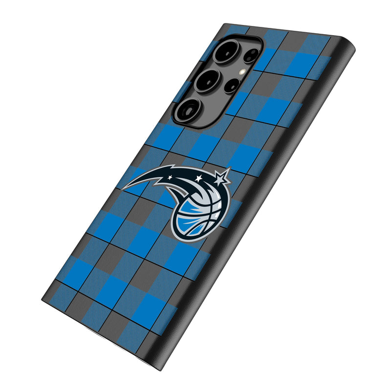 Orlando Magic Plaid Galaxy MagSafe Compatible Phone Case Iso.Jpg