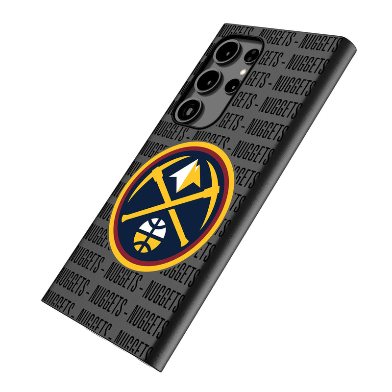 Denver Nuggets Text Backdrop Galaxy MagSafe Compatible Phone Case Iso.Jpg