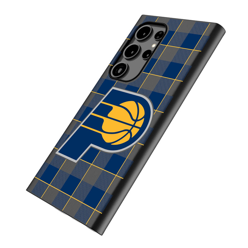 Indiana Pacers Plaid Galaxy MagSafe Compatible Phone Case Iso.Jpg