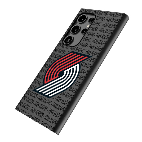 Portland Trail Blazers Text Backdrop Galaxy MagSafe Compatible Phone Case Iso.Jpg