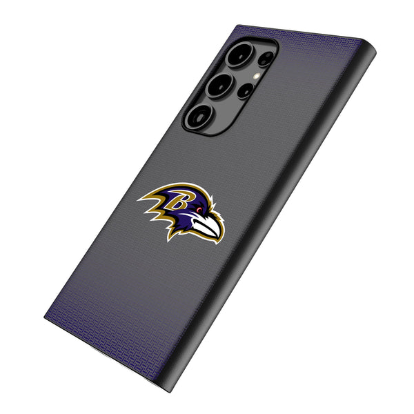 Baltimore Ravens Linen Galaxy MagSafe Compatible Phone Case Iso.Jpg