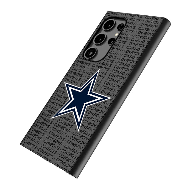 Dallas Cowboys Text Backdrop Galaxy MagSafe Compatible Phone Case for Samsung Galaxy Iso.Jpg