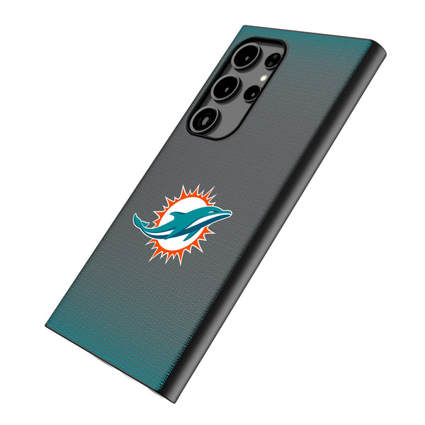 Miami Dolphins Linen Galaxy MagSafe Compatible Phone Case Iso.Jpg