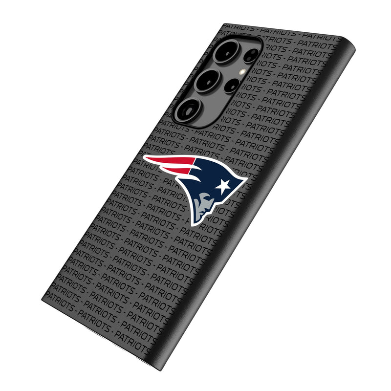 New England Patriots Text Backdrop Galaxy MagSafe Compatible Phone Case Iso.Jpg