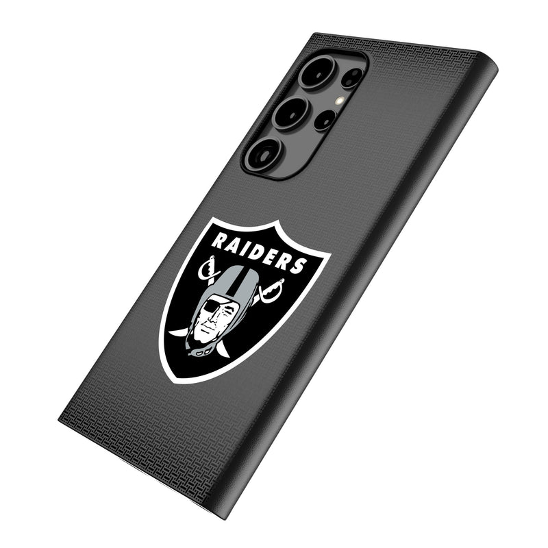 Las Vegas Raiders Linen Galaxy MagSafe Compatible Phone Case Iso.Jpg