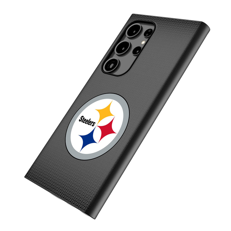 Pittsburgh Steelers Linen Galaxy MagSafe Compatible Phone Case Iso.Jpg