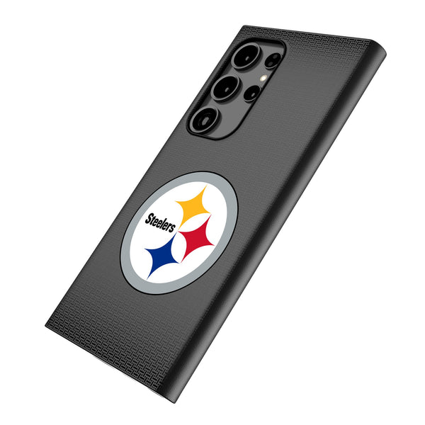 Pittsburgh Steelers Linen Galaxy MagSafe Compatible Phone Case for Samsung Galaxy Iso.Jpg
